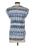 Kenar 100% Polyester Blue Short Sleeve Blouse Size XS - photo 2