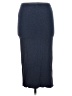 Topshop Solid Blue Casual Skirt Size 6 - photo 2