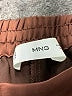 MNG 100% Polyester Solid Brown Casual Pants Size M - photo 6