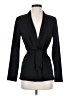 White House Black Market Solid Black Blazer Size 2 - photo 1