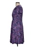 Wisp Paisley Purple Casual Dress Size 6 - photo 5