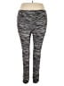 Eye Candy Chevron-herringbone Gray Active Pants Size 3X - photo 2
