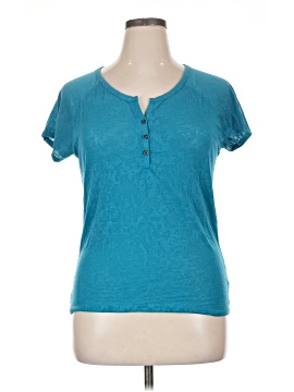 Assorted Brands Short Sleeve Henley (view 1)