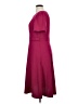 London Times Solid Burgundy Casual Dress Size 16 - photo 5