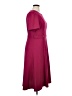 London Times Solid Burgundy Casual Dress Size 16 - photo 4