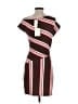 Assorted Brands Stripes Brown Cocktail Dress Size S - photo 2