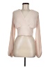 Keepsake 100% Polyester Tan Long Sleeve Blouse Size 6 - photo 1