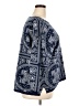 Lands' End 100% Baumwolle Paisley Blue Pullover Sweater Size 2X - photo 4