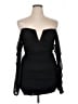 Blush 100% Polyester Black Cocktail Dress Size 1X - photo 1