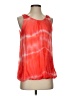 Keysha Orange Sleeveless Blouse Size S - photo 1