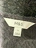 M&S Gray Long Sleeve Top Size 12 - photo 7