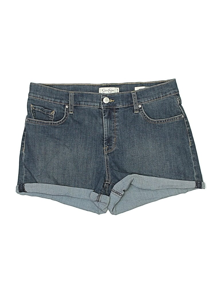 Pre-owned Jessica Simpson Denim Shorts In Blue