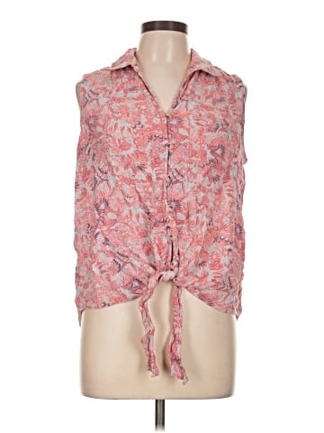 Caffé Marrakesh Sleeveless Button-Down Shirt (view 1)