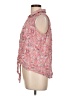 Caffé Marrakesh 100% Rayon Pink Sleeveless Button-Down Shirt Size L - photo 5