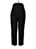 Zara Solid Black Dress Pants Size L - photo 2