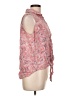 Caffé Marrakesh 100% Rayon Pink Sleeveless Button-Down Shirt Size L - photo 4