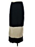 W by Worth Color Block Black Casual Skirt Size P (petite) - photo 2