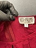 XIX Palms 100% Rayon Solid Burgundy Romper Size XS (1) - photo 4