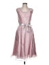 Chadwicks 100% Polyester Pink Cocktail Dress Size 10 - photo 1