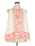 Lane Bryant 100% Polyester Ivory Sleeveless Blouse Size 18 - photo 1