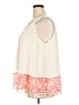 Lane Bryant 100% Polyester Ivory Sleeveless Blouse Size 18 - photo 5