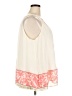 Lane Bryant 100% Polyester Ivory Sleeveless Blouse Size 18 - photo 4
