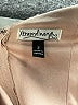 Xtraordinary 100% Nylon Metallic Tan Cocktail Dress Size 3 - photo 4