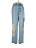 BDG Graphic Blue Jeans Size 24 waist - photo 1