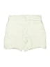 NYDJ Solid Ivory Denim Shorts Size 8 - photo 2