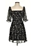 Trixxi 100% Polyester Floral Black Cocktail Dress Size S - photo 1