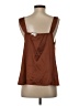 CALISTA Brown Sleeveless Top Size S - photo 2