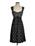 Max Studio Argyle Black Casual Dress Size S - photo 1