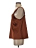 CALISTA Brown Sleeveless Top Size S - photo 5