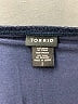 Torrid Blue Sleeveless Blouse Size 2X Plus (2) - photo 7