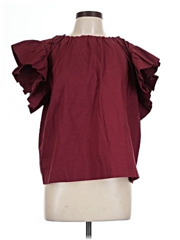 Ulla Johnson Short Sleeve Blouse (view 1)