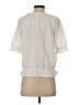 Lands' End Solid White Ivory Short Sleeve Blouse Size XS - photo 2