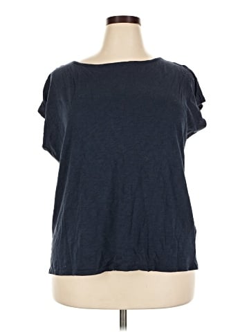 G by Giuliana Rancic Short Sleeve Top (view 1)