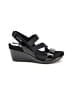 AK Anne Klein Black Wedges Size 6 - photo 1