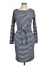 Prettygarden Stripes Blue Casual Dress Size L - photo 1