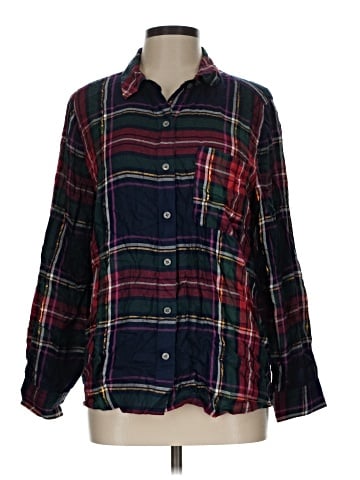 Style&Co Long Sleeve Button-Down Shirt (view 1)