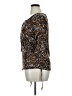Bobbie Brooks Animal Print Brown 3/4 Sleeve Blouse Size 1X - photo 5