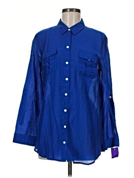 Chico's Long Sleeve Button-Down Shirt (view 1)