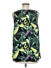 Halogen 100% Polyester Floral Tropical Green Sleeveless Blouse Size M - photo 2