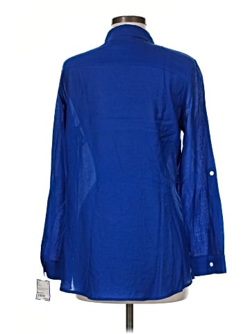 Chico's Long Sleeve Button-Down Shirt (view 2)