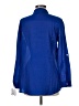 Chico's Blue Long Sleeve Button-Down Shirt Size Med (1) - photo 2