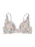 Time and Tru Floral Ivory Swimsuit Top Size L - photo 1