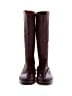 The Row 100% Leather Burgundy Boots Size EU 38 1/2 - photo 2
