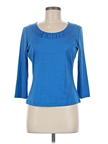 Lafayette 148 New York 3/4 Sleeve T-Shirt (view 1)