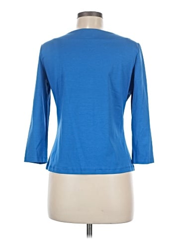 Lafayette 148 New York 3/4 Sleeve T-Shirt (view 2)
