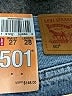 Levi's 100% Cotton Paisley Blue Jeans Size 27 waist - photo 8